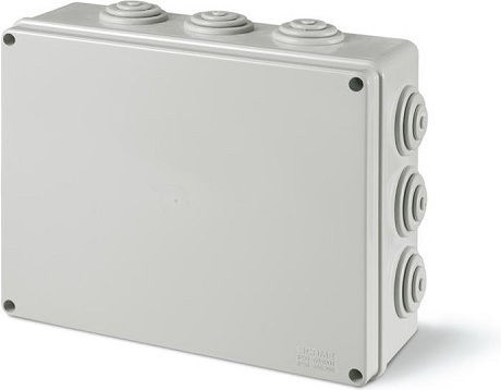 Scame Surface Mounted Electrical Box Branching IP55 in Gray Color