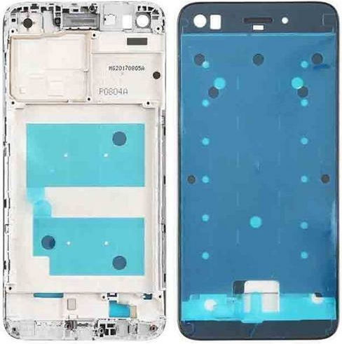 Μεσαίο Πλαίσιο White pentru Huawei Y6 2017