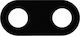 Camera Lens Glass Black for