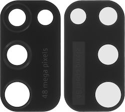Camera Lens Glass Black for Galaxy M21