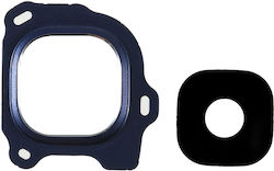Camera Lens Glass Black for Galaxy J6