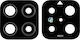 Camera Lens Glass Black for Galaxy A22 4G