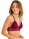 Cansoy Bordeaux Damen Bralette-BH