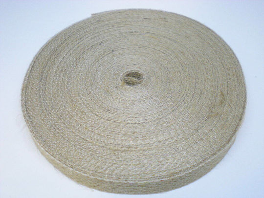 Dekoratives Juteband Natur 25mm 25m 03225
