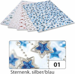 Folia Diverse Kartons Kein Muster Silber 50x70cm