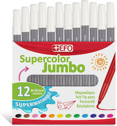 +Efo Supercolor Gri Markere de Desen Set 12buc