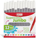 +Efo Supercolor Gray Zeichenmarker Dicke Set 12...