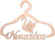 Nst Nastasia Swan Wooden Letter 1 Piece With Personalization