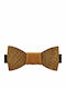 Bonjour Bebe Grammik Kids' Wooden Bow Tie Brown