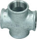 Cross Fitting Galvanized 1½" 56.0440