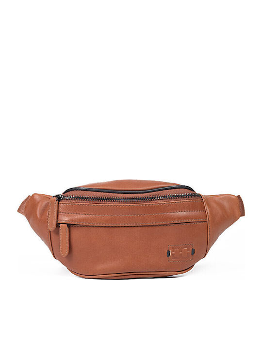 Piele Bum Bag pentru Talie Tabac maro