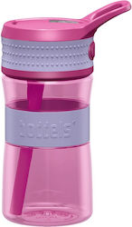 Boddels Een Wasserflasche Kunststoff 400ml Rosa