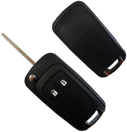 Klappbar mit 2 Tasten für Chevrolet