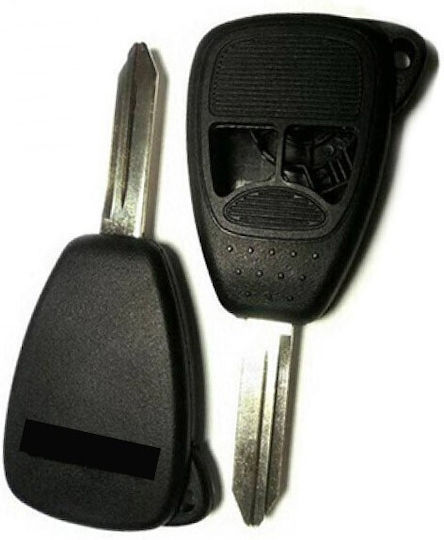 Car Key Shell with Blade with 5 Buttons for Chrysler
