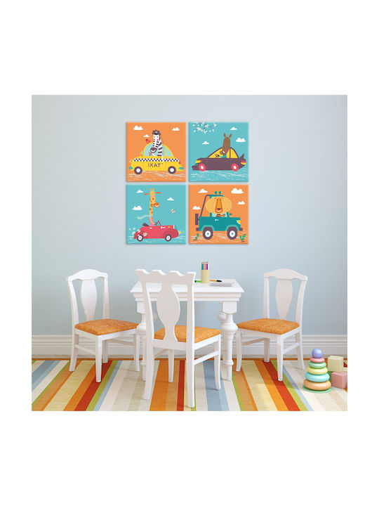 Детска Четирикратен Стена 40x40бр