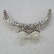 Accessories for Knitted Bag Silver