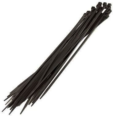 Panafix Πλαστικά Δεματικά Καλωδίων 250mmx3.6mm σε Μαύρο χρώμα (100τμχ) 08-00106-1