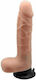 Charmly Toy Realistisches Dildo mit Hoden und Saugnapf Fleisch 26cm