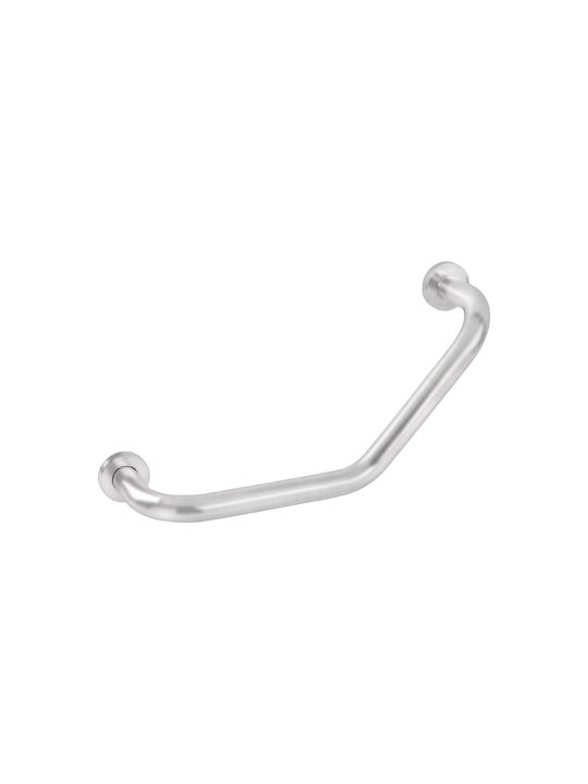 Bronze Art Λαβή Μπάνιου Inox 42cm Ασημί