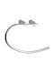 Wall-mounted Paper Holder Inox Silver