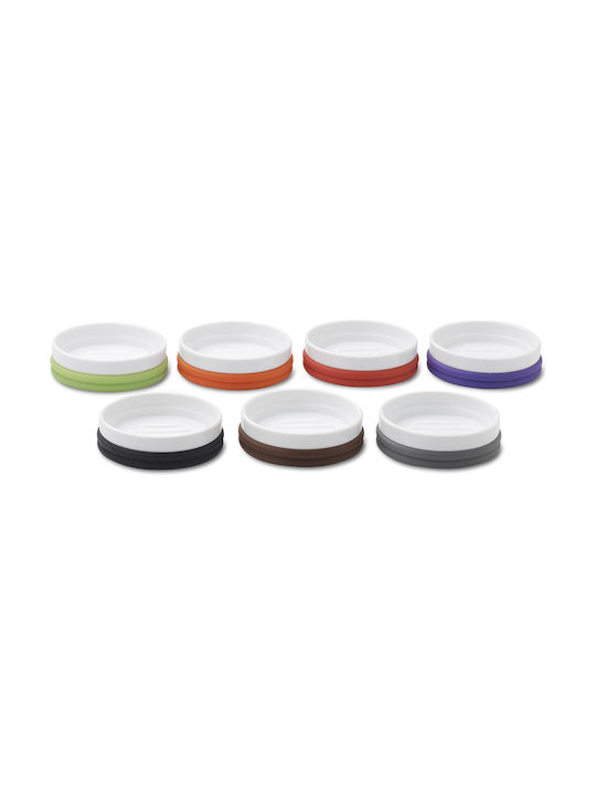 Dg Italia Soap Dish Porcelain White