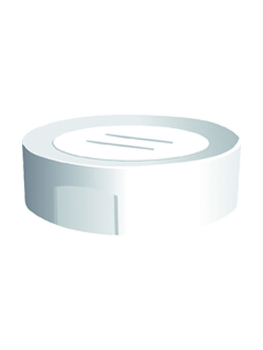 Dg Italia Soap Dish Porcelain White