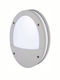 Power Led Επιτοίχια Εξωτερική Πλαφονιέρα LED IP44 18W με Φυσικό Λευκό Φως