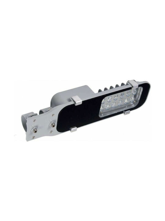Power Led Outdoor Floor Lamp LED Road 24W with Cold White Light IP66 Silver