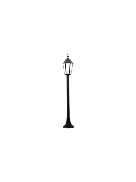 Polux Outdoor Floor Lamp Post 20W IP43 for E27 Socket Black