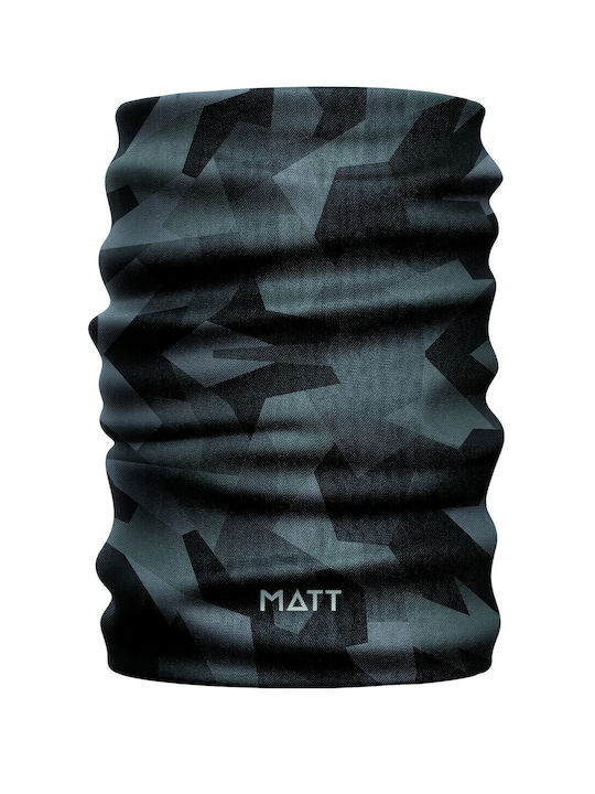 Matt Premium Coolmax Αθλητικό Περιλαίμιο Μαύρο