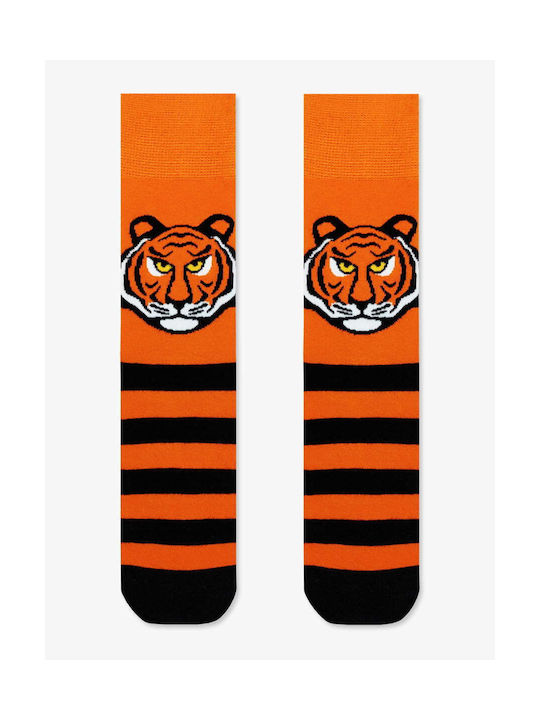 Axidwear Tiger Socken Orange 1Pack