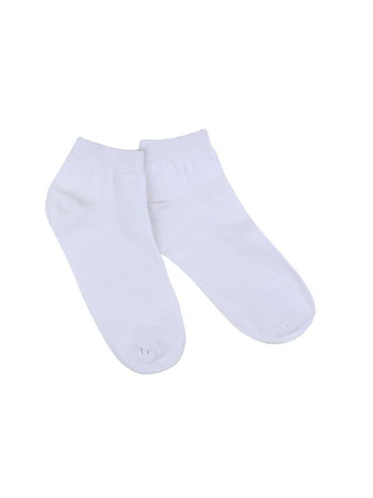 Beltipo Men's Solid Color Socks White