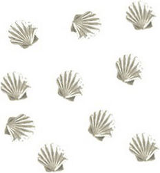 Metallic for Nails Silver 10pcs Metallic for Nails Silver 10pcs