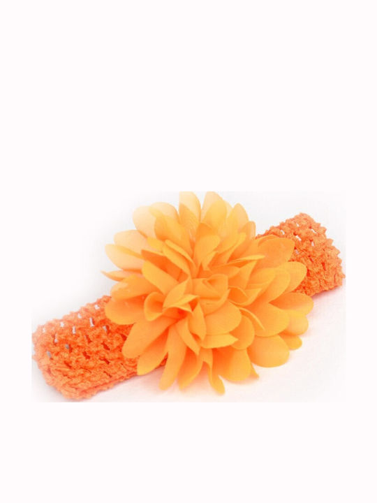 Baby-Stirnband in Orange Farbe Baby-Stirnband in Orange Farbe