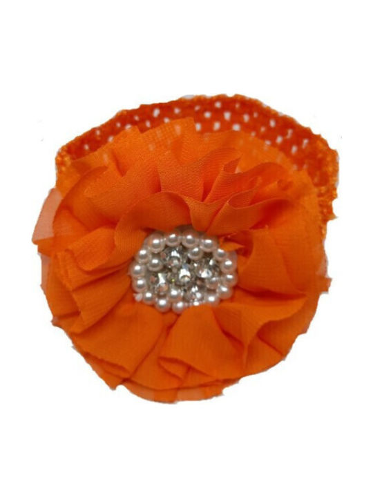 Baby Headband Orange 1pc
