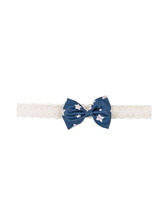 Mom & Dad Baby Headband Blue 1pc