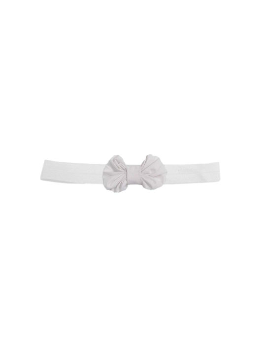 Bonjour Bebe "acas0019a" Baby Headband White 1pc