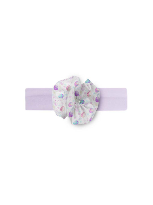 Bonjour Bebe "ceas0009b" Baby Headband Purple 1pc