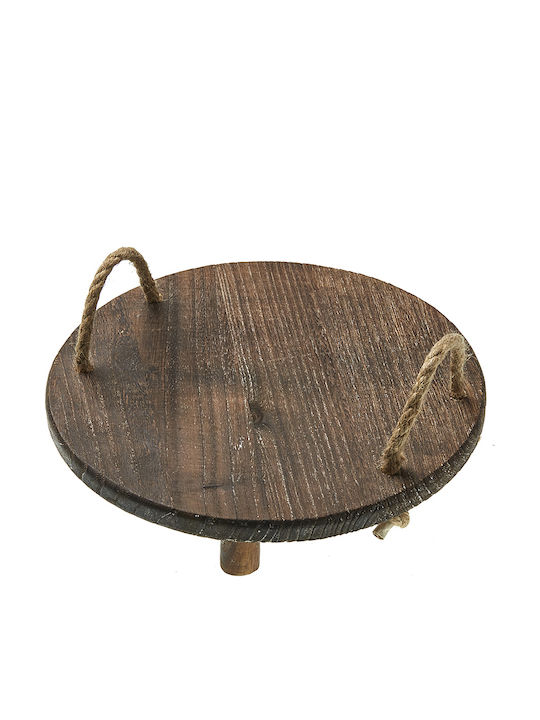 Nuova Vita Wedding Tray made of Wood Brown 1pcs