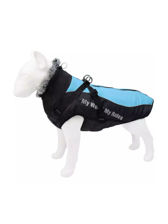Animal Haine pentru câini Albastru cu Lungimea Spateului 52 cm