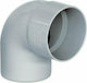 Fasoplast Pipe Elbow Fitting PVC 160mm Pvc-u 87 5° 8021087160