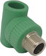 Pipe Tee Polypropylene Male 20mm TA2012
