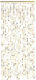 Plastic Door Curtain Beige 80x170cm 157.001.0049.04