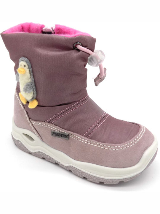 Imac Kids Anatomic Snow Boots with Zipper Pink