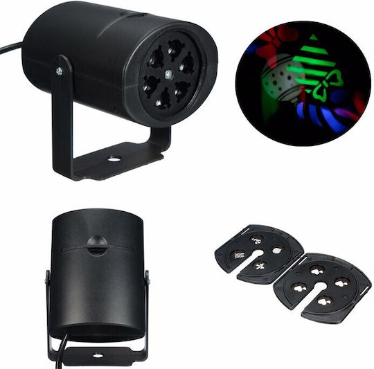 Χριστουγεννιάτικος Προβολέας Laser LED IP20 Εσωτερικού Χώρου