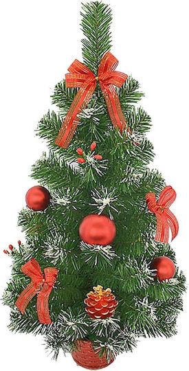 Christmas Decorative Tree 30cm Adorned Green