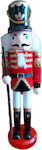 Vetur Wooden Christmas Nutcracker 30cm Red