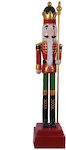 Wooden Christmas Nutcracker 60cm Multicolour