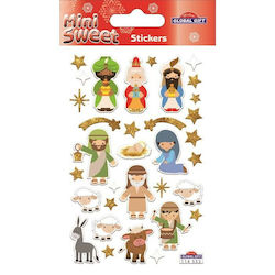 Global Gift Minisweet Christmas Stickers Christmas Stickers 8x12cm