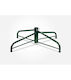 Christmas Tree Skirt Metal Green